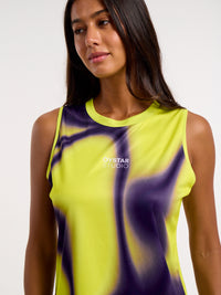 BEYA padel Tank Top OYSTAR STUDIO - Yellow