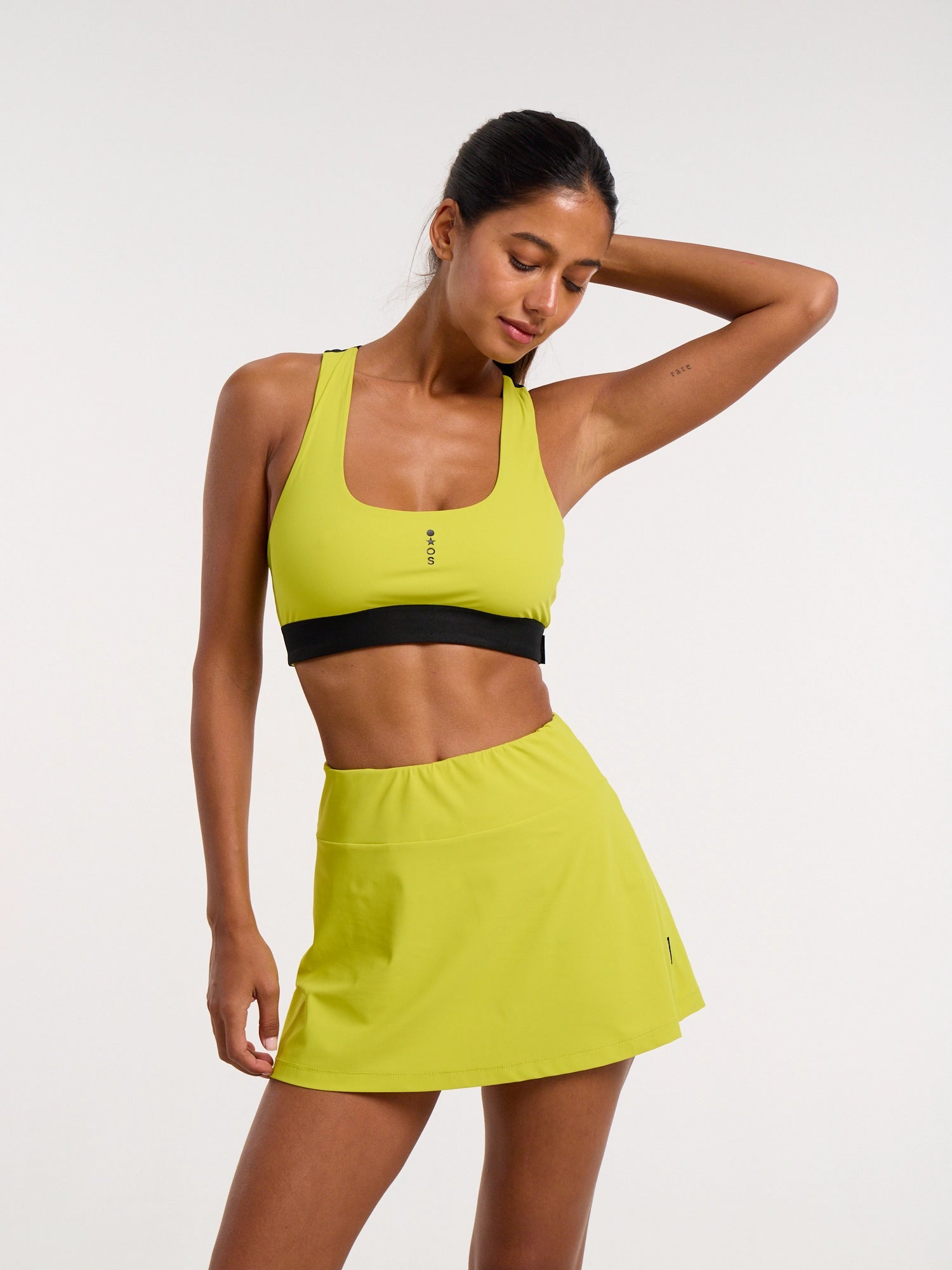 LYMA  padel skirt OYSTAR STUDIO - Yellow